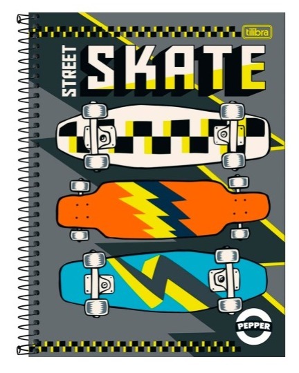 CADERNO C.D. 1X1 PEPPER MASC